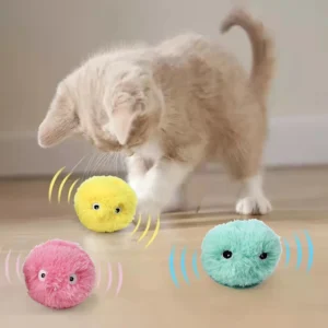 Smart Cat Squeak Ball