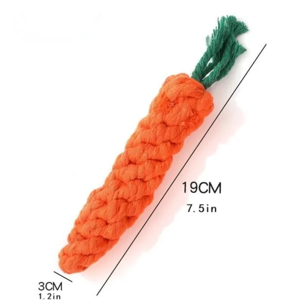Carrot Rope Pet Toy - Image 5