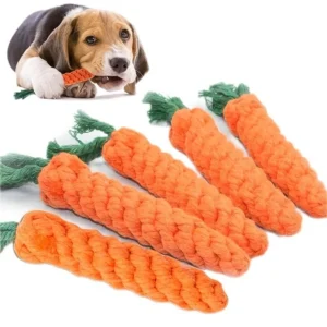 Carrot Rope Pet Toy