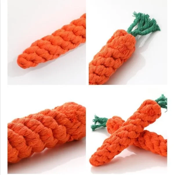 Carrot Rope Pet Toy - Image 3