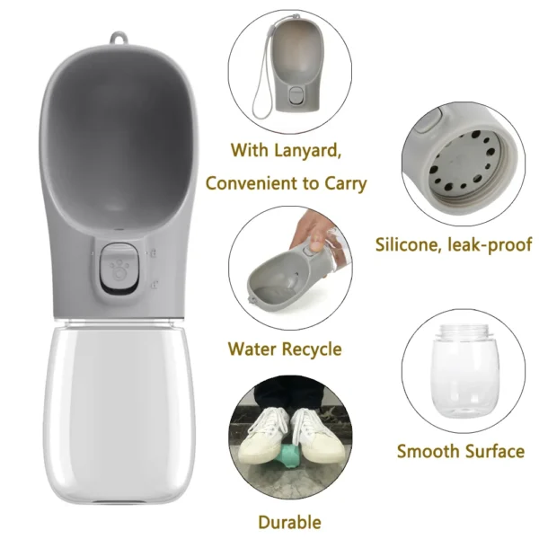 Adventure Dog Water Bottle - Image 4