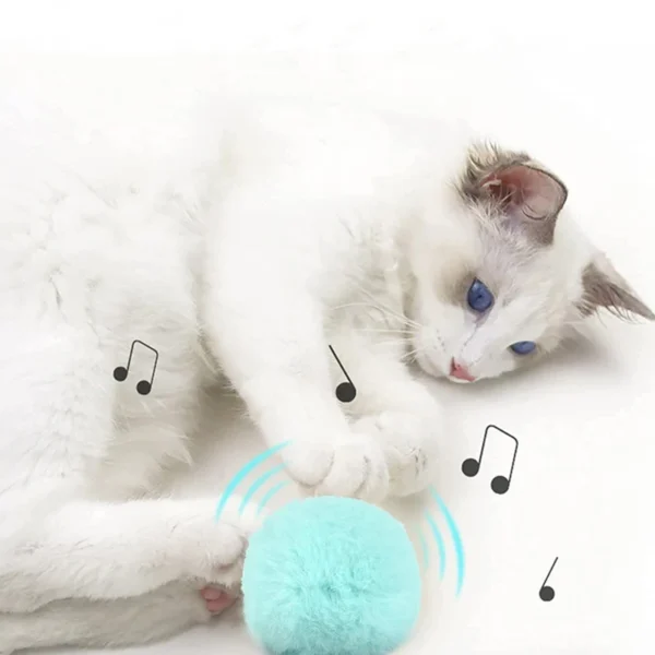 Smart Cat Squeak Ball - Image 2