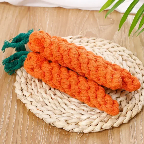 Carrot Rope Pet Toy - Image 4