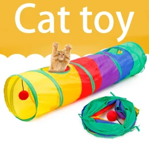foldable Cat Tunnel Toy