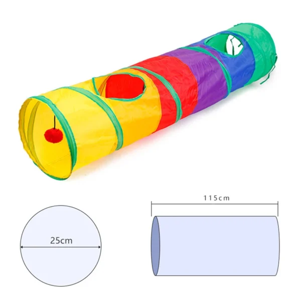 foldable Cat Tunnel Toy - Image 5