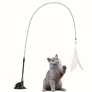 Feather Fun Cat Wand