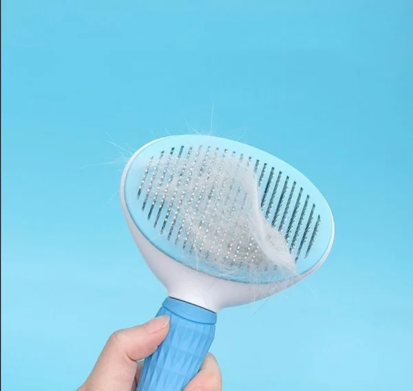 Stainless Steel Pet Grooming Comb - Image 4