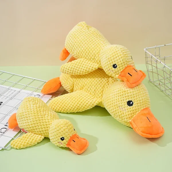 Plush Duck Dog Toy - Image 6