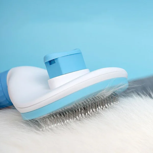 Stainless Steel Pet Grooming Comb - Image 5
